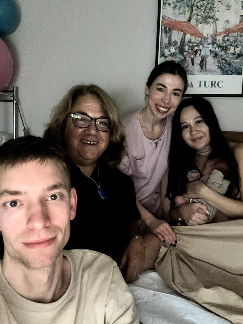 Реальный момент поддержки доулы